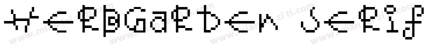 HerbGarden Serif Reg字体转换